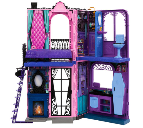monster high jbf16 ​Игровой набор "БУ-тик Отель - Логово для жутко стильных" 