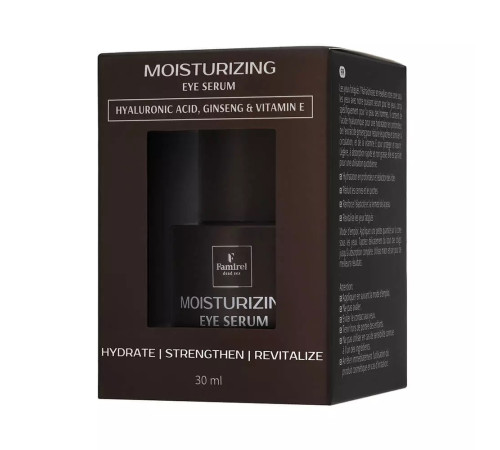 famirel men ser hidratant pentru ochi cu acid hialuronic, ginseng și vitamina e (30 ml) 084864