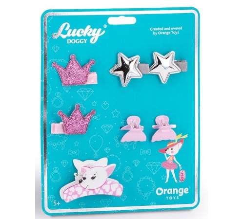 orange toys set de accesorii pentru păr lda5009