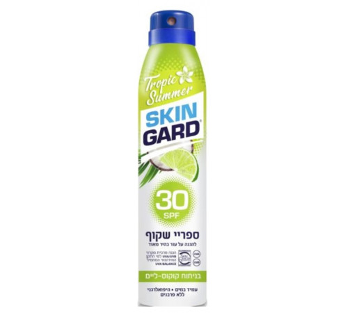 careline skin gard spray transparent de protecție solară "cocos-lime" spf30 (200 ml.) 964664