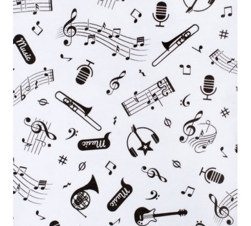 new baby 32051 Кофточка на кнопках "music" р. 80 (9-12 м.)