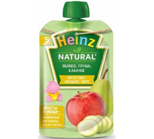  heinz piure mare-pere-dovlecei (5m+) 90 gr.