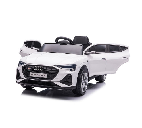 baby mix 51218 mașină electrică audi q4 e-tron sportback (alb)