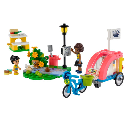 lego  friends 41738 Конструктор "Спасательный велосипед для собак" (125 дет.)