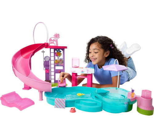 Barbie JFP01 Игровой набор "Бассейн мечты" barbie jfp01 Игровой набор "Бассейн мечты"