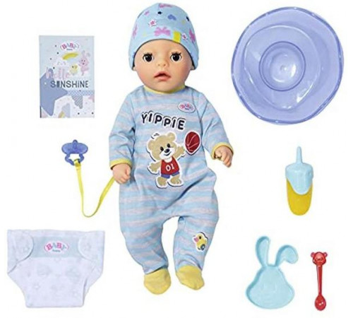 Детский магазин в Кишиневе в Молдове zapf creation 831977 Интерактивная кукла baby born "little boy" (36 см.)