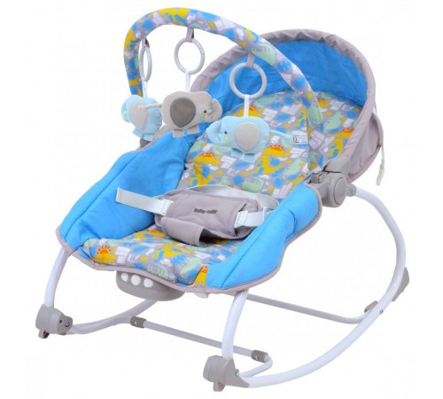 baby mix lcp-br212-18 di Шезлонг с музыкой и вибрацией (до 18 кг.) голубой