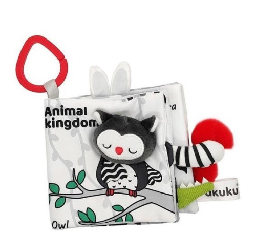 akuku-6953  Игрушка-подвеска книжка "Сова"