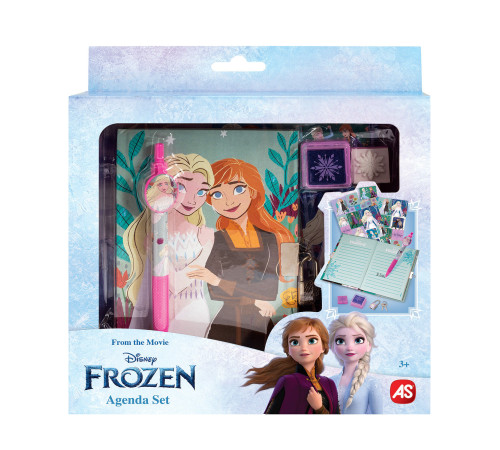 as kids 1027-64235 Дневник с замком и ручкой "frozen" (в асс.)