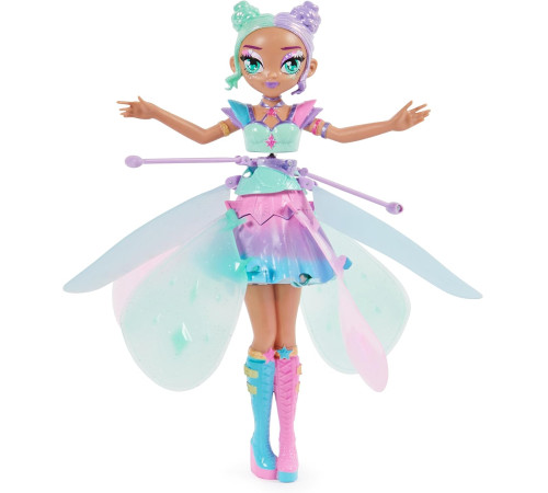 spin master hatchimals 6067590 Кукла Летающая Фея "pixie crystal" фиолетовая