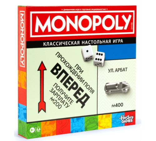 Jucării pentru Copii - Magazin Online de Jucării ieftine in Chisinau Baby-Boom in Moldova hasbro g0009rus joc de societate "monopoly clasic" (ru)