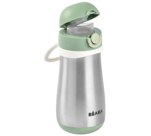 beaba 5558 sticla inox "windy" (350 ml.) verde