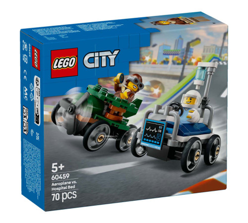 Jucării pentru Copii - Magazin Online de Jucării ieftine in Chisinau Baby-Boom in Moldova Lego City 60459 Constructor "Pachet de curse Avion vs. pat de spital" (70 el.) Jucării pentru Copii - Magazin Online de Jucării ieftine in Chisinau Baby-Boom in Moldova lego city 60459 constructor "pachet de curse avion vs. pat de spital" (70 el.)
