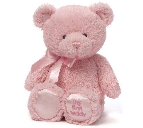  gund 6055513 jucărie de pluș "my first teddy&rdquo; (38 cm) roz