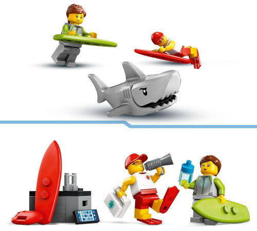 lego city 60453 Конструктор "Спасательная машина" (214 дет.)