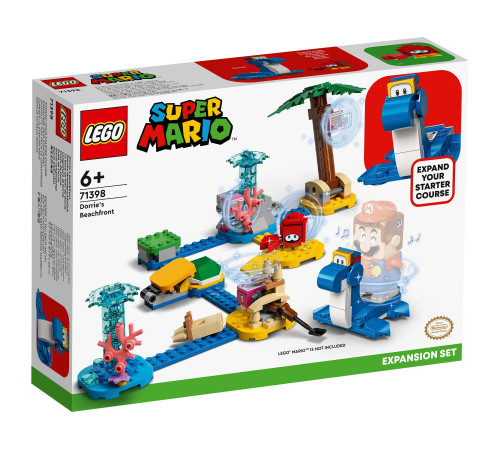 lego super mario 71398 set suplimentar "dorry coast" (229 el.)