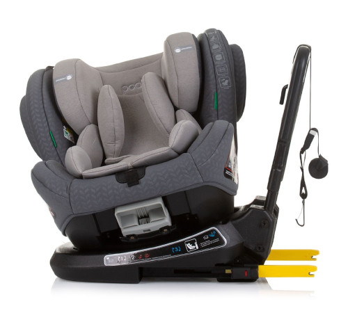 chipolino scaun auto "i-size isofix 360 peak" stkpk02402gn (40-150 cm.) granite