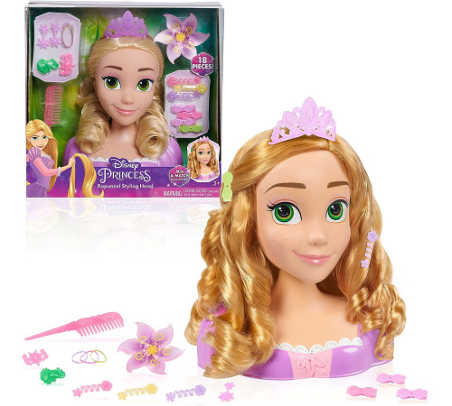 disney princess 87617f Базовая голова для укладки "Рапунцель"