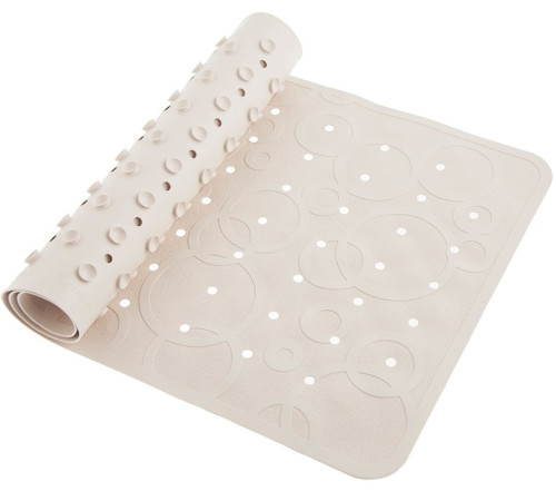  roxy bm-m188w covoraș de cauciuc anti-alunecare cu găuri (35x76 cm.) alb