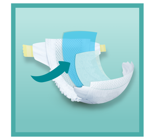 pampers active baby 4 (9-14 kg.) 62 buc.