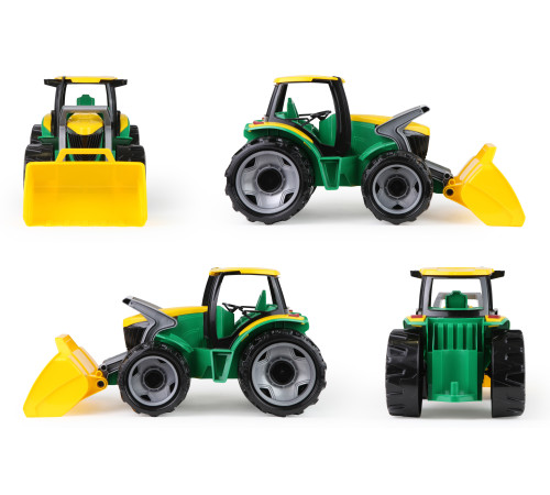 lena 02123 jucărie "tractor mare cu remorcă" (108 cm).