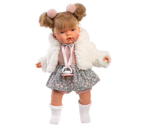  llorens 38370 păpușă pl&acirc;ngătoare "joelle  llorona chaqueta" (38 cm)
