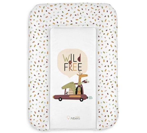Albero Mio Saltea de înfăşat moale MP70 438 "Wild free" (70x50 cm.)  albero mio saltea de înfăşat moale mp70 438 "wild free" (70x50 cm.)