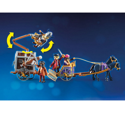 playmobil 70073 Конструктор "Чарли с тюремной повозкой" (65 дет.)