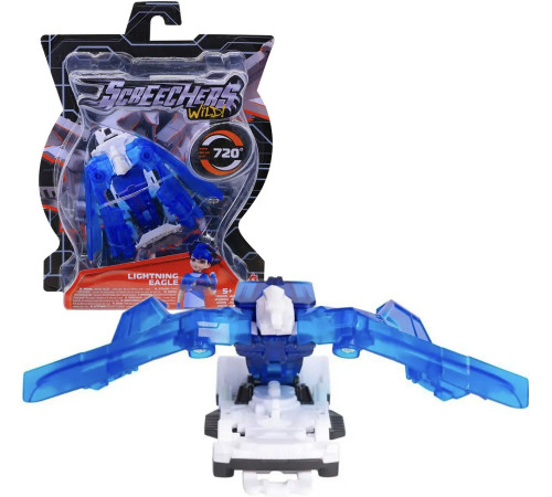  screechers wild eu685003 mașina - transformer s4 l0 “lightning eagle 720”