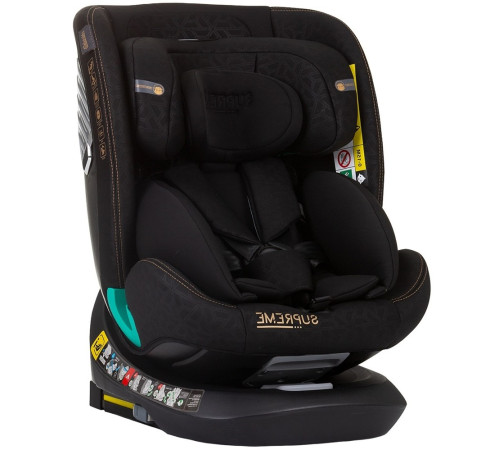 chipolino scaun auto "i-size supreme" stksu02401ob  (40-150 cm.) negru