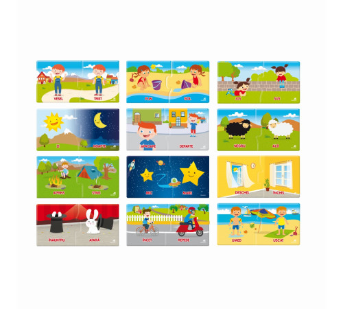 as kids 1024-50841 Развивающая игра agerino "Противоположности" (рум.)