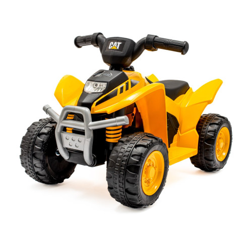baby mix 54954 atv electric pentru copii cat (galben)