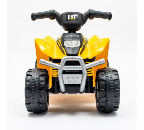 baby mix 54954 atv electric pentru copii cat (galben)