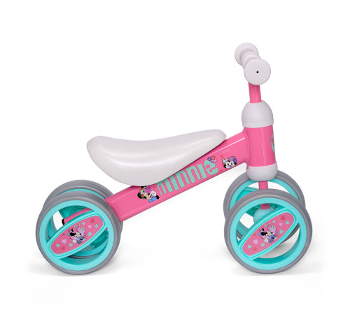 seven 59555 bicicletă de echilibru cu 4 roți "minnie"
