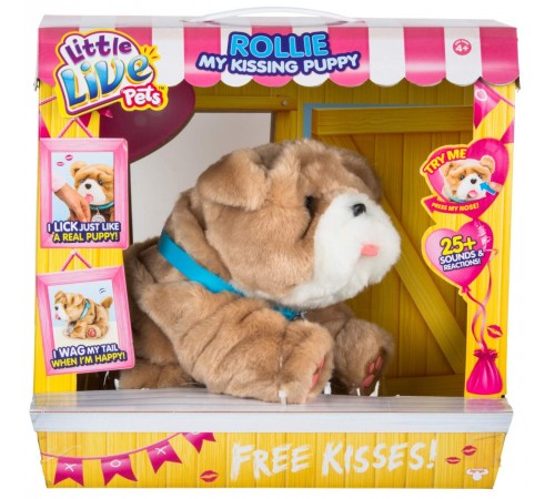 Little Live Pets 28669L Интерактивная игрушка "Мой целующийся щенок" little live pets 28669l Интерактивная игрушка "Мой целующийся щенок"