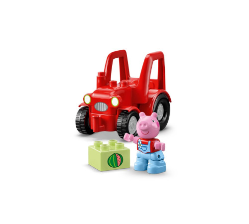 lego duplo 10468 constructor "tractor și piață" (18 el.)