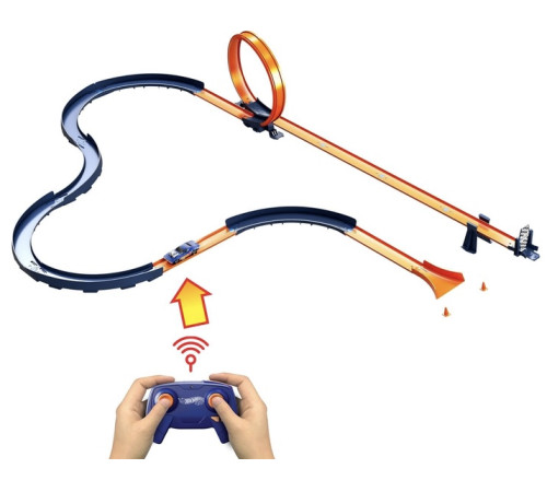 hot wheels hxx45 pista cu mașina cu telecomandă 
