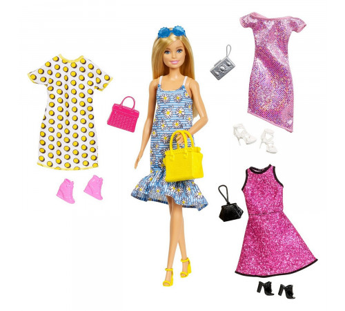  barbie gdj40 Кукла Барби "Мода" с аксессуарами