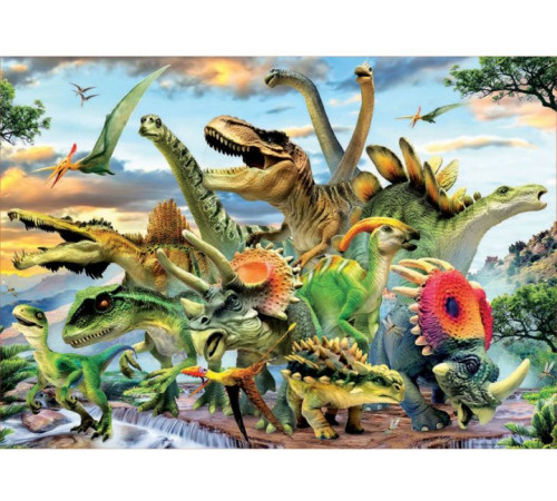educa 17961 500 Пазлы "Динозавры" (500 эл.)