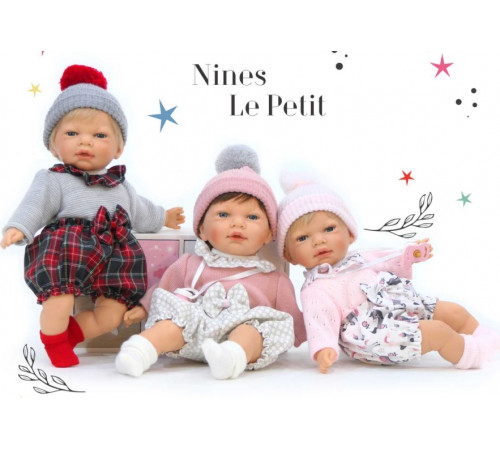 nines 5083 Кукла плачущая "le petit" (40 см.)