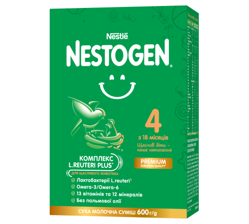  nestogen 4 prebio (18м+) 600 гр.