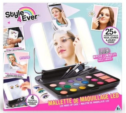 Детский магазин в Кишиневе в Молдове Canal Toys 247CL Набор для макияжа со светодиодным зеркалом "Style 4 Ever" Детский магазин в Кишиневе в Молдове canal toys 247cl Набор для макияжа со светодиодным зеркалом "style 4 ever"