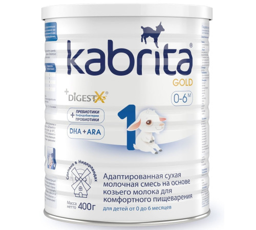  lapte praf kabrita gold 1 (0-6 luni) 400 gr.