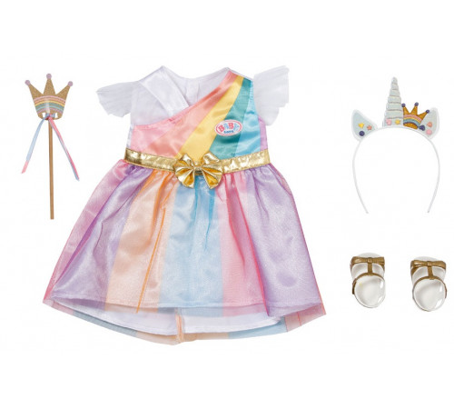 zapf creation 832028 Набор одежды для куклы "baby born fantasy deluxe princess" (43 см.)