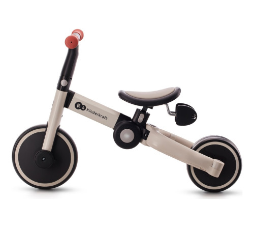 kinderkraft run bike 3-in-1 4trike silver