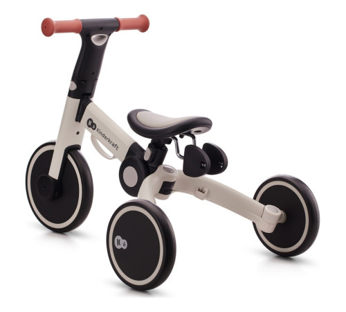 kinderkraft Беговел трехколесный 4trike серебряный 