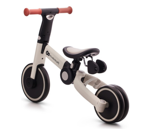 kinderkraft run bike 3-in-1 4trike silver