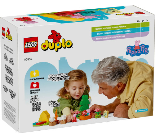 lego duplo 10452 constructor "camping trip" (32 el.)