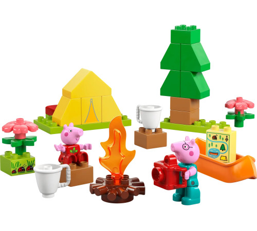 lego duplo 10452 constructor "camping trip" (32 el.)