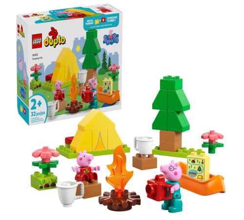 lego duplo 10452 constructor "camping trip" (32 el.)